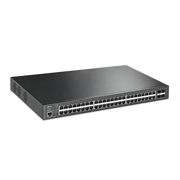 TP-LINK OMADA TL-SG3452XP 48 PORT GIGABIT + 4X10GB SFP+ 500W POE JETSTREAM YÖNETİLEBİLİR RACKMOUNT SWITCH ürün görseli