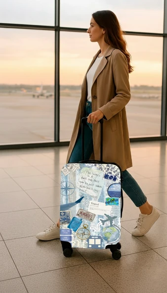 Valiz Kılıfı Bavul Koruyucu - 3