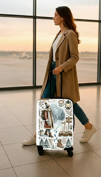 Valiz Kılıfı Bavul Koruyucu - 4