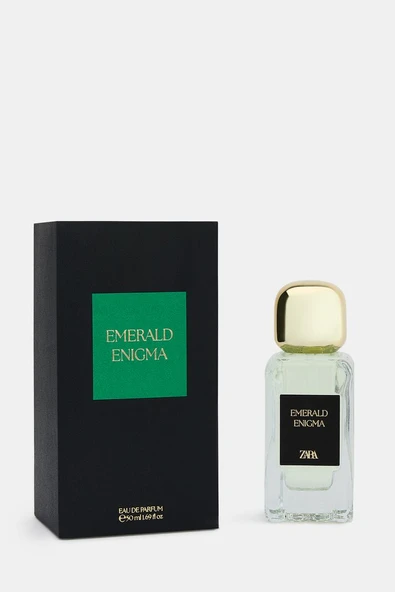 ZARA EMERALD ENIGMA EDP 50ML (1.7 FL.OZ). - Resim 5