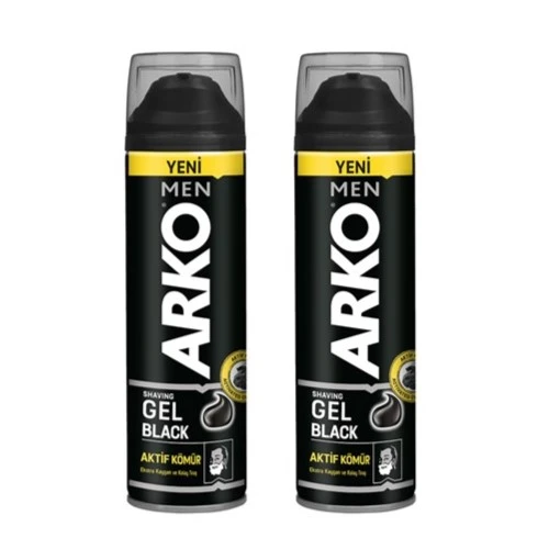 Arko Men, Black Tıraş Jeli - 200 ml x 2 Adet ürün görseli
