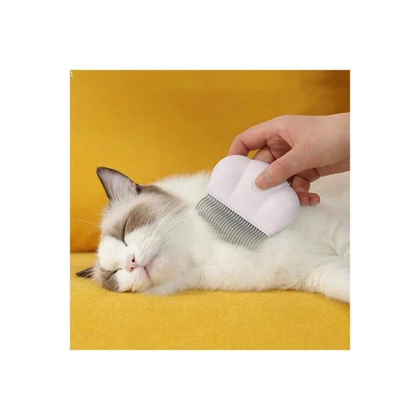 Mucize Home Pet Tarak Fırçası Gevşek Saç Temizleyici Fırça Köpekler Için Masaj Kediler Bakım Saç Çıkarıcı - Resim 3