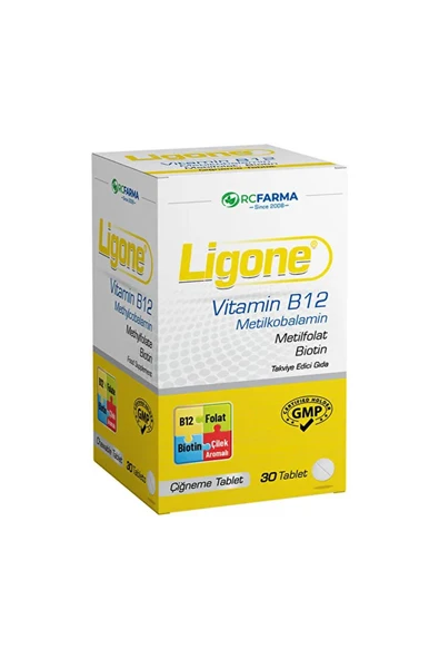 Ligone Vitamin B12 30 Çiğneme Tablet ürün görseli 1