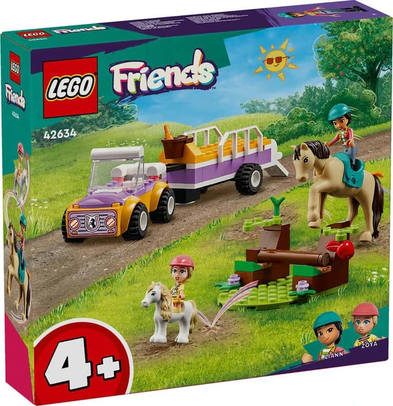LEGO Friends 42634 Horse and Pony Trailer - Resim 3