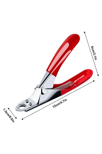 Mucit Home Kedi Köpek Tırnak Makası Kedi Köpek Pati Bakım Kuş Tavşan Tırnak Kesim Makası - Resim 3