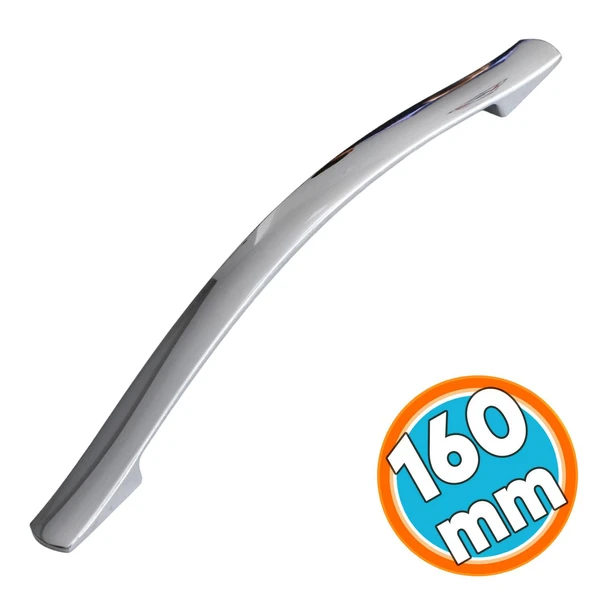 (10 Adet) Metal Kulp 160 mm-16 cm Mobilya Çekmece Mutfak Dolabı Dolap Kapak Krom Kulp Kulbu Kulpu - Resim 2