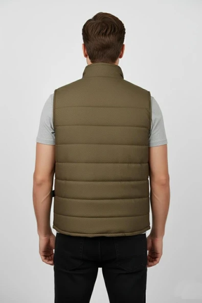 Erkek Spor Hakim Yaka Yelek Regular Kalıp 959-309 BGL-ST04875 - Resim 10