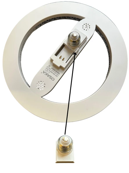 (2 Adet) Osaka 40W Sarı-Günışığı-Beyaz E27 Duylu Simit Ampul - Resim 5