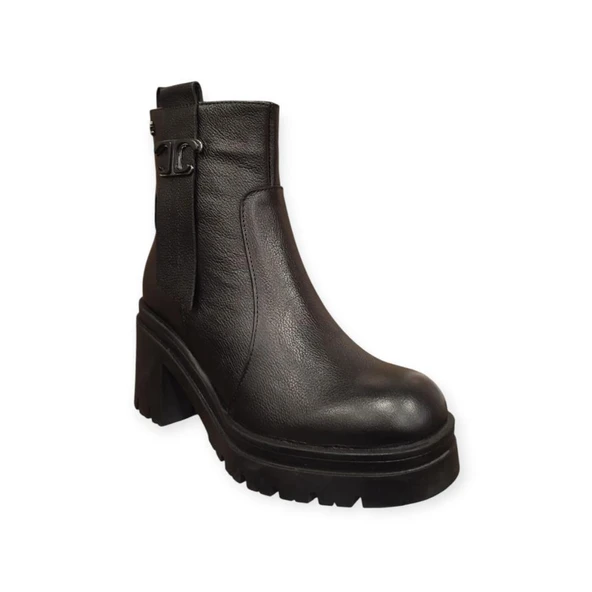 VENÜS 2351311K PLATFORM TOPUK DERİ GÜNLÜK KADIN BOT - Resim 10