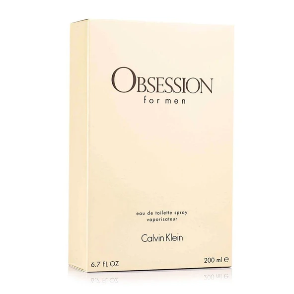 Calvin Klein Obsession For Men EDT 200 ml Erkek Parfümü - Resim 2