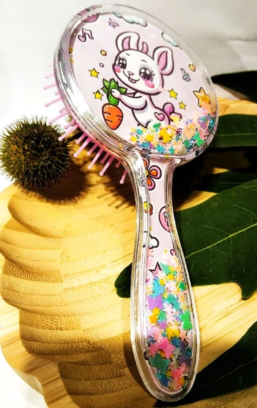 Monalisa Home  Lüks Figürlü Çocuk Saç Fırçası ürün görseli 1