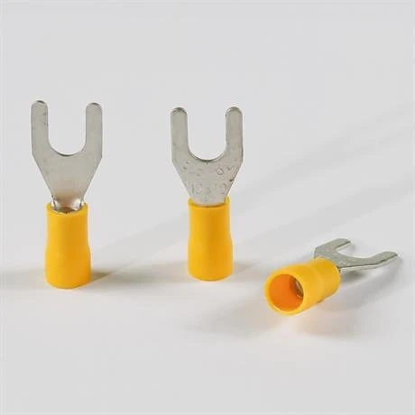 Eurowest 4,00-6,00mm M6 Çatal Tip İzoleli Kablo Ucu ( 1 Kutu 100 Adet ) - Resim 3