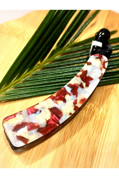 Monalisa Home 11 cm Lüks Renkli Parlak Muz Toka ürün görseli