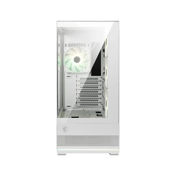 MSI MAG PANO 110R PZ ARGB PANORAMIK GAMING MID-TOWER PC KASASI BEYAZ - Resim 3