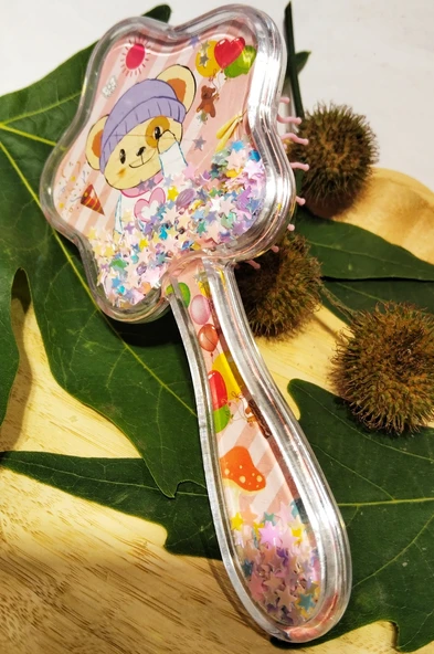 Monalisa Home  Lüks Figürlü Çocuk Saç Fırçası ürün görseli 1