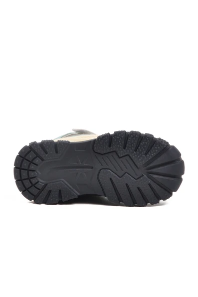 Marcokids Gri Cırtlı Erkek Çocuk Spor Ayakkabı - 5