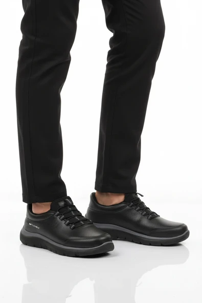 Walkway Siyah Erkek Spor Ayakkabı ürün görseli