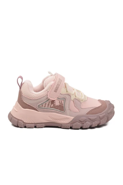 Marcokids Pudra Cırtlı Kız Çocuk Spor Ayakkabı - Resim 2