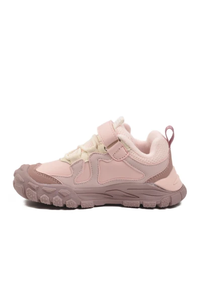 Marcokids Pudra Cırtlı Kız Çocuk Spor Ayakkabı - Resim 4