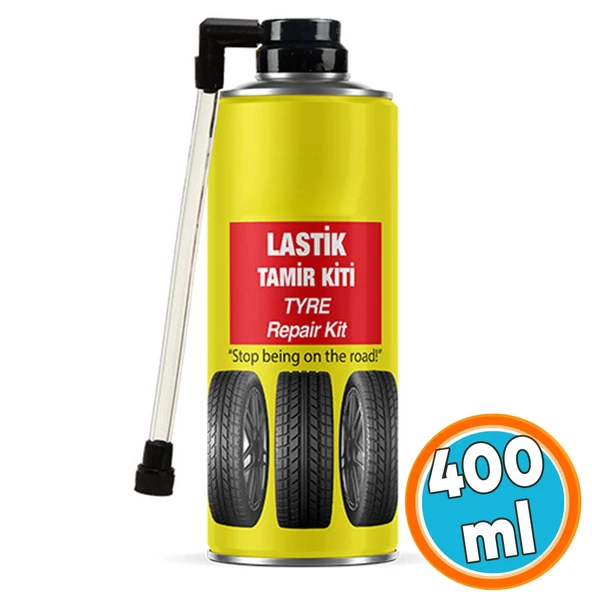 Lastik Tamir Köpüğü Spreyi Seti Hızlı Yama Spreyi 400 ML ürün görseli