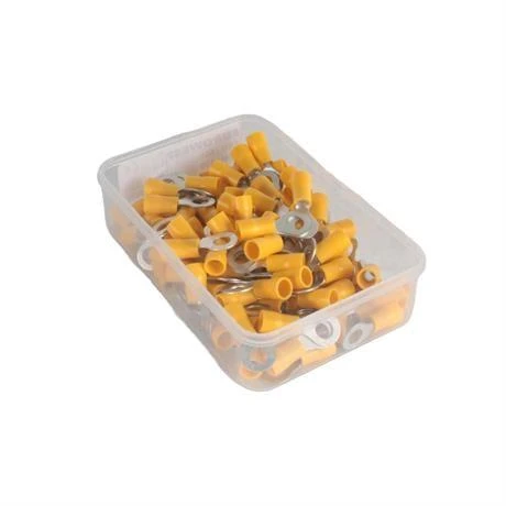 Eurowest 4,00-6,00mm M6 Yuvarlak Tip İzoleli Kablo Ucu ( 1 Kutu 100 Adet ) - Resim 2