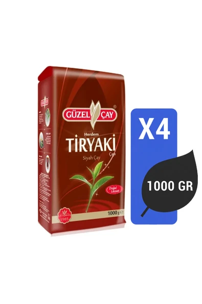 Güzel Çay Herdem Tiryaki 1000 Gr X 4 Adet - 2