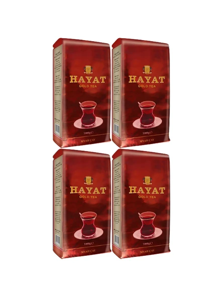 Güzel Çay Hayat Gold Tea 1000 Gr X 4 Adet