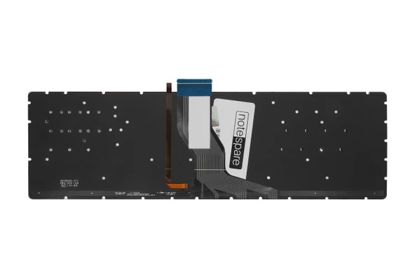 HP Uyumlu Pavilion 15-au102nt, 15-au103nt, 15-au104nt, 15-au105nt Klavye TR  Işıklı Gümüş - Büyük Enter - Resim 3
