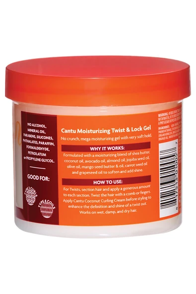Cantu Shea Butter Nemlendirici Bukle ve Örgü Şekillendirme Jeli 370GR - 2