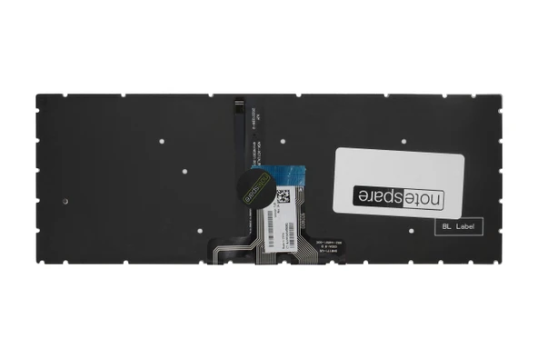 HP Uyumlu 340S G7 (1B7R7ES), 340S G7 (1B7W8ES), 340S G7 (1B7Y8ES) Klavye TR  Işıklı Gümüş Gri - Resim 3