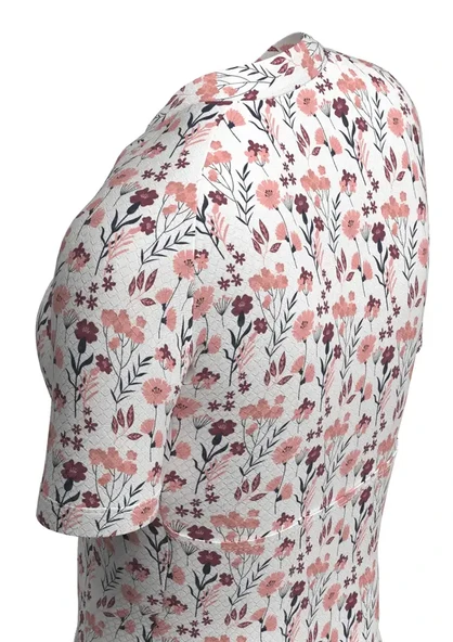 SORA EVOLVE FLORETTE KADIN KISA KOL FORMA - Resim 8