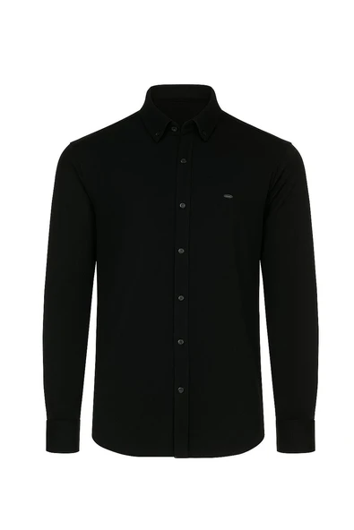 Cafes Uzun Kol Slim Fit Erkek Gömlek - 7433 - 2