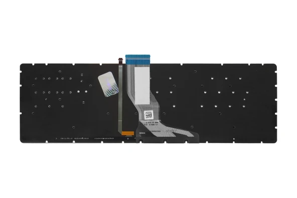 HP Uyumlu 15-cb001nt (2CR74EA), 15-cb005nt (2CJ23EA) Klavye TR  Siyah - Yeşil Işıklı - Resim 3