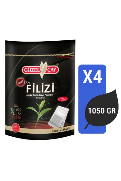 Güzel Çay Filiz 30 Gr 35 Adet 1050 Gr X 4 Adet - 2