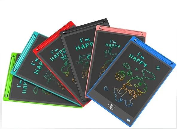 Çocuklar İçin Eğitici Renkli Çizim Tableti 10 İnç ürün görseli 1