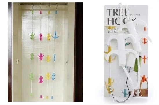 BUFFER® Dolap İçi Düzenleyici Askı Elbise Giysi Organizer Sihirli Askılık - 4