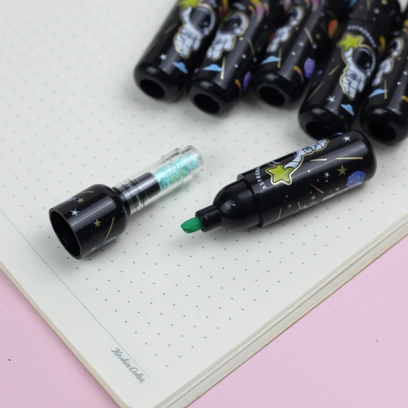 Astronot Fosforlu Kalem Seti ürün görseli 1