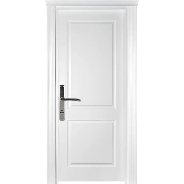 WC Banyo Aynalı Kapı Kolu Nikel İnox Sağa Sola Uygun İç Dış Wc Kapısı Kilitlenebilir 1 Takım - Resim 5