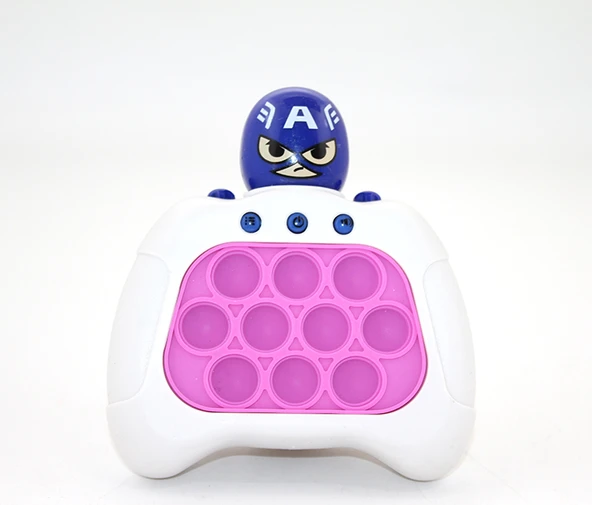 Işıklı Müzikli Pop-It Captain America Tasarımlı ürün görseli