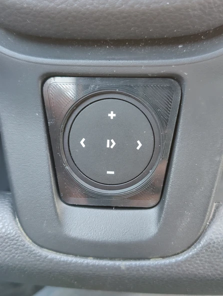 VW golf 7 DİREKSİYON UZAKTAN KONTROL DÜĞME YUVA ÇERÇEVESİ - 6147025 - Resim 3