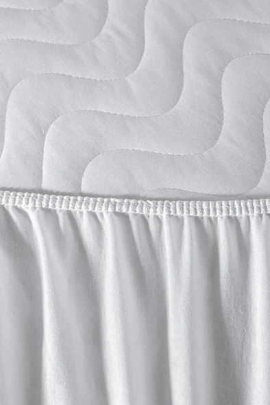 Alez Kapitone Dört Köşe Lastik Yatak Koruyucu 160*200 cm - Resim 2