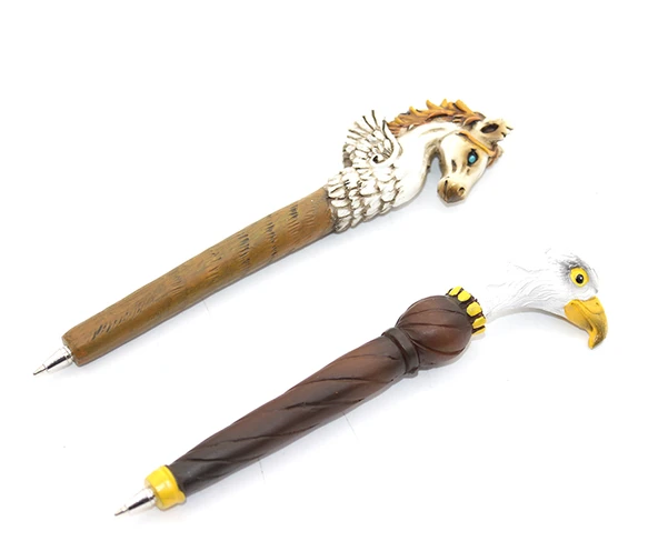 Kartal Ve Unicorn Polyester Tükenmez Kalem ürün görseli 1