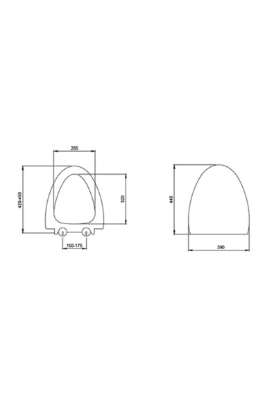 Etna Klozet Kapağı Mat Petrol Mavisi A0325-071 - 2