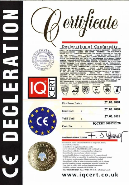 Type 5/6 Koruyucu Tulum - Cover 700 - 6