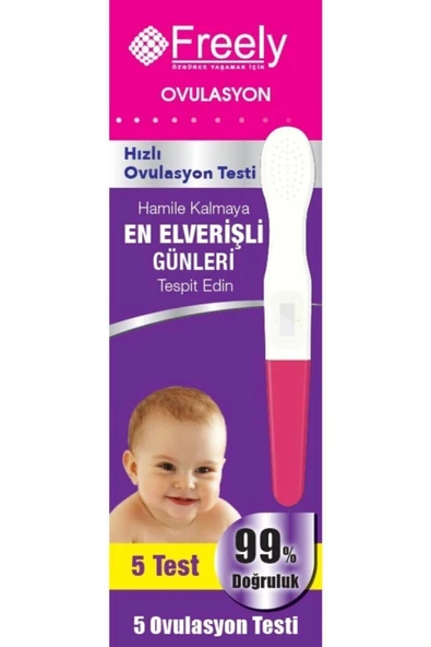 Freely hızlı Ovulasyon Testi 5'li - Resim 2