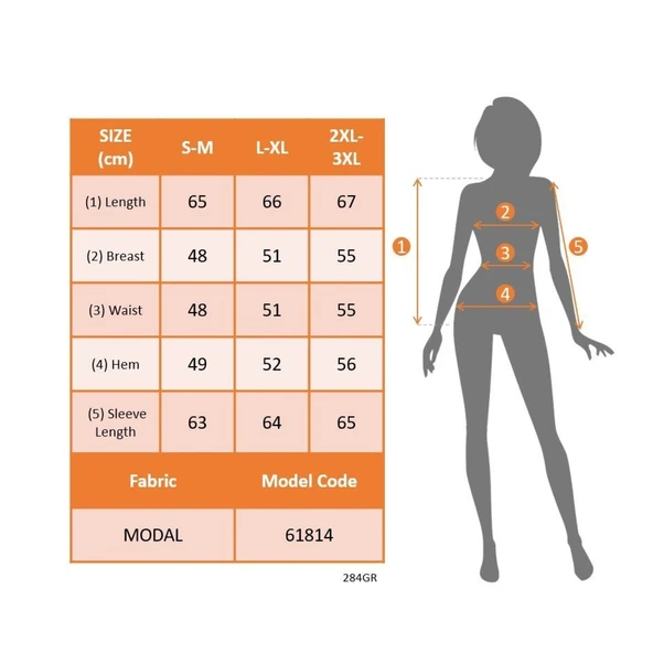 Lucky Life Kadın Tek Omuzdan Açık Uzun Kollu Modal Bluz - 6