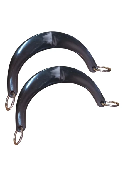 Çanta Sapı Ay Model Siyah 17 cm