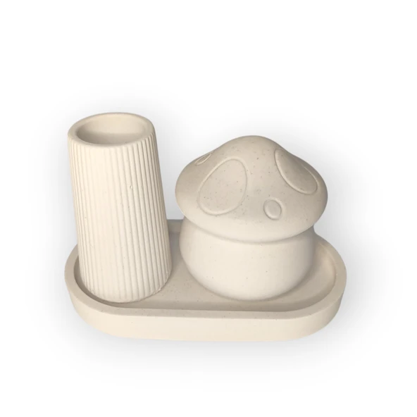 Mantar, Çizgili vazo Set ürün görseli 1