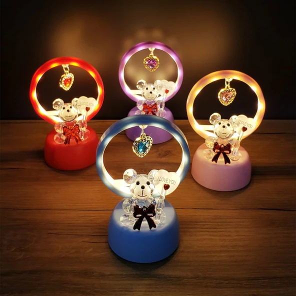 Işıklı I Love You Ayıcık ürün görseli