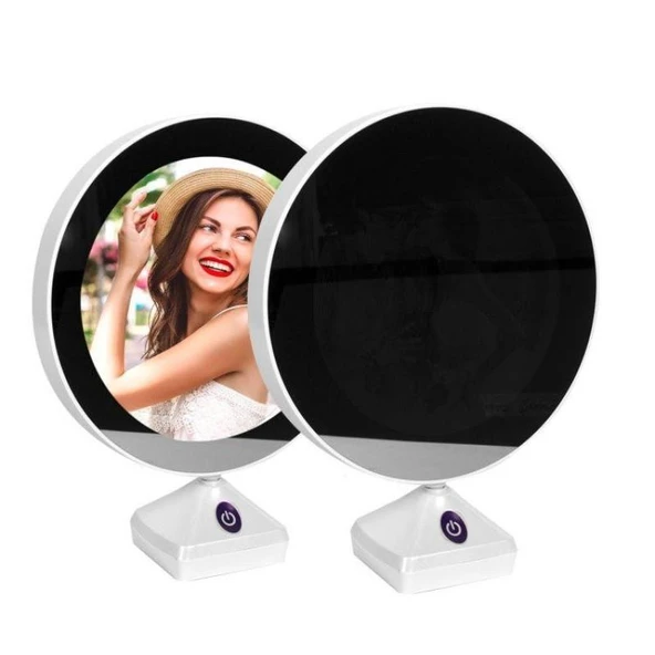 Led Işıklı Ve Fotoğraflı Sihirli Ayna ürün görseli